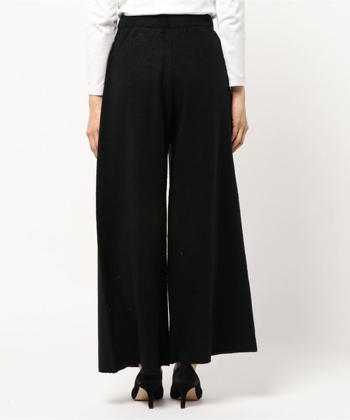 KOBE LETTUCE（コウベレタス）の「もっちりニットワイドパンツ＊レディース/ボトムス/セットアップ[M2338]神戸レタス（その他パンツ・レディース・ブラック/ブラウン/グレー/アイボリー・FREE）」の7枚目の写真