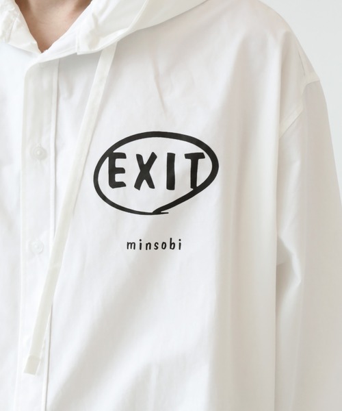 minsobi(ミンソビ)の「フードシャツパーカー(シャツ/ブラウス・メンズ・ホワイト/ブラック/ブラック系その他/ホワイト系その他・FREE)」の18枚目の写真