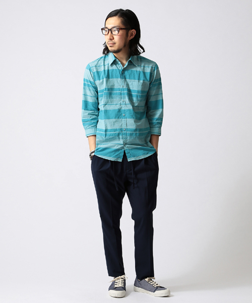 BEAMS（ビームス）の「○BEAMS / T/R 1プリーツ スラックス（スラックス・メンズ・グレー/ネイビー・LARGE/SMALL/X-LARGE/MEDIUM）」の3枚目の写真