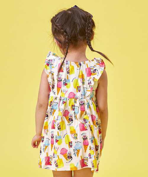 セール アンパンマン 水彩アイスワンピース ワンピース Kids Anpanman ワンピース Kids ワンピース Collection アンパンマンキッズコレクション のファッション