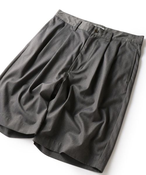 SHIPS JET BLUE（シップスジェットブルー）の「SHIPS JET BLUE: T/R ワイドショーツ（その他パンツ・メンズ・ブラック/グレー/キャメル・SMALL/MEDIUM/LARGE/X-SMALL）」の9枚目の写真