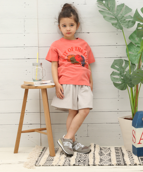 FRUIT OF THE LOOM（フルーツオブザルーム）の「【Fruit Of The Loom(フルーツオブザルーム)】別注ロゴS/S T(KIDS)（Tシャツ/カットソー・キッズ・ブルー/イエロー/ホワイト/ピンク・X-LARGE/XX-LARGE/SMALL/MEDIUM/LARGE）」の11枚目の写真