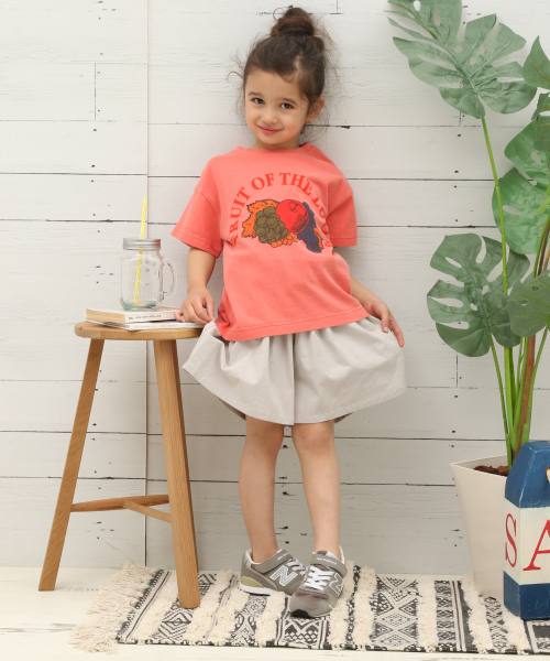 FRUIT OF THE LOOM（フルーツオブザルーム）の「【Fruit Of The Loom(フルーツオブザルーム)】別注ロゴS/S T(KIDS)（Tシャツ/カットソー・キッズ・ブルー/イエロー/ホワイト/ピンク・X-LARGE/XX-LARGE/SMALL/MEDIUM/LARGE）」の12枚目の写真