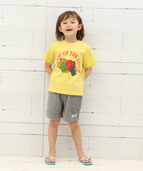 FRUIT OF THE LOOM（フルーツオブザルーム）の「【Fruit Of The Loom(フルーツオブザルーム)】別注ロゴS/S T(KIDS)（Tシャツ/カットソー・キッズ・ブルー/イエロー/ホワイト/ピンク・X-LARGE/XX-LARGE/SMALL/MEDIUM/LARGE）」の18枚目の写真