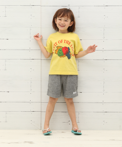 FRUIT OF THE LOOM（フルーツオブザルーム）の「【Fruit Of The Loom(フルーツオブザルーム)】別注ロゴS/S T(KIDS)（Tシャツ/カットソー・キッズ・ブルー/イエロー/ホワイト/ピンク・X-LARGE/XX-LARGE/SMALL/MEDIUM/LARGE）」の19枚目の写真