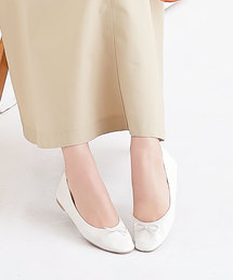 KOBE LETTUCE | スクエアトゥフラットソールバレエパンプス(パンプス)