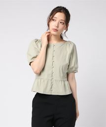 flower | フェミニンネックブラウス2(シャツ/ブラウス)