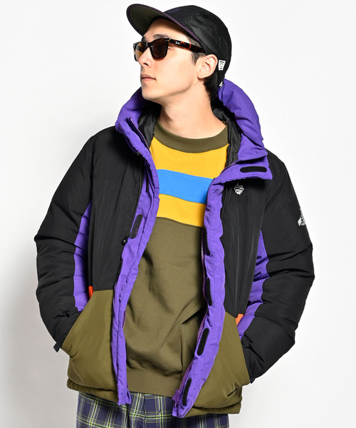 ALDIES（アールディーズ）の「Fellows Down Jacket /フェローズダウンジャケット（ダウンジャケット/コート・メンズ・ブラック/パープル/イエロー/レッド/パープル系その他/レッド系その他・X-SMALL/SMALL/MEDIUM/LARGE）」の4枚目の写真