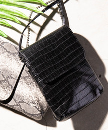 WEGO | WEGO/ダブルチェーンフラップポシェット(ショルダーバッグ)