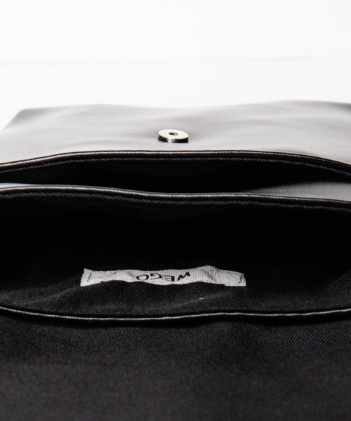 WEGO（ウィゴー）の「WEGO/ダブルチェーンフラップポシェット（ショルダーバッグ・レディース・その他1/ブラック/シルバー/その他2/パープル・FREE）」の18枚目の写真