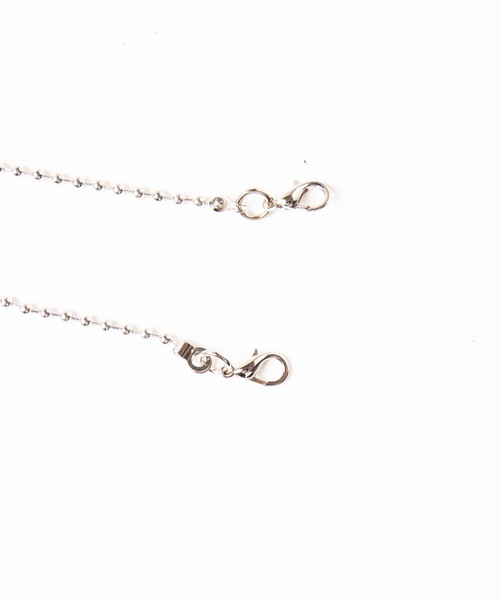 WEGO（ウィゴー）の「WEGO/ダブルチェーンフラップポシェット（ショルダーバッグ・レディース・その他1/ブラック/シルバー/その他2/パープル・FREE）」の21枚目の写真