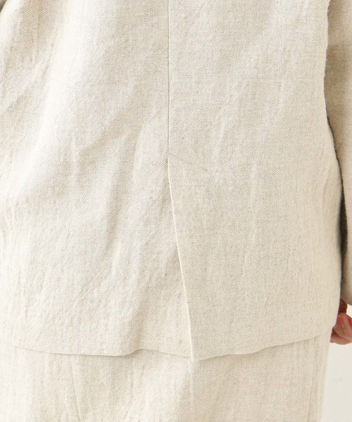 DouDou(ドゥドゥ)の「ダブルジャケット(テーラードジャケット・レディース・ブラウン/ベージュ・FREE)」の22枚目の写真