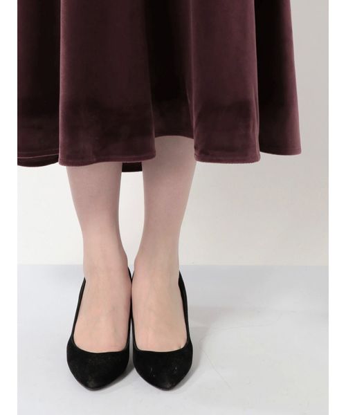 dazzlin（ダズリン）の「ベッチンキャミフレアマキシワンピース（ワンピース・レディース・ボルドー/その他1/ブラック・MEDIUM/SMALL）」の13枚目の写真