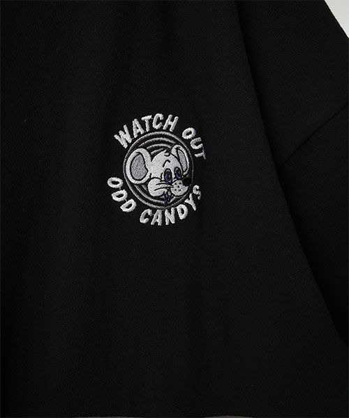 Candy Stripper（キャンディストリッパー）の「ODD CANDYS POCKET トップス（Tシャツ/カットソー・レディース・ヘザーグレー/ブラック/パープル・2）」の14枚目の写真