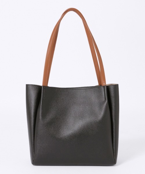 GLOBAL WORK（グローバルワーク）の「10ポケ肩掛けA4トート/861838（トートバッグ・レディース・ブラウン/ベージュ/オフホワイト/ブラック・FREE）」の13枚目の写真