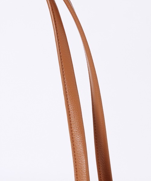 GLOBAL WORK（グローバルワーク）の「10ポケ肩掛けA4トート/861838（トートバッグ・レディース・ブラウン/ベージュ/オフホワイト/ブラック・FREE）」の5枚目の写真