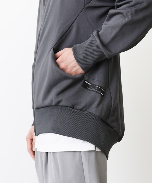 ATTACHMENT（アタッチメント）の「Ny/Co裏毛 ZIP UPパーカー（パーカー・メンズ・ライトグレー/ブラック/グレー系その他・1/2/3）」の5枚目の写真