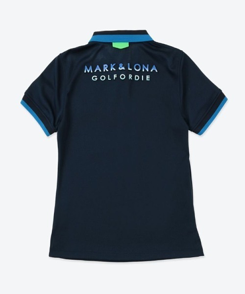 MARK & LONA(マークアンドロナ)の「Luncher Polo | WOMEN(ポロシャツ・レディース・ホワイト/オレンジ/グリーン/ネイビー・36/38/40)」の7枚目の写真