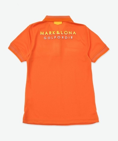 MARK & LONA(マークアンドロナ)の「Luncher Polo | WOMEN(ポロシャツ・レディース・ホワイト/オレンジ/グリーン/ネイビー・36/38/40)」の8枚目の写真