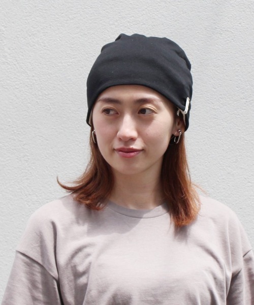 OVERRIDE（オーバーライド）の「オーガニックコットン フライス スクリューワッチ（ニットキャップ/ビーニー・レディース・ブラウン/グレー/ブラック・FREE）」の11枚目の写真
