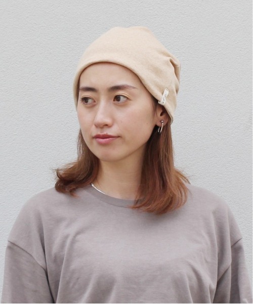 OVERRIDE（オーバーライド）の「オーガニックコットン フライス スクリューワッチ（ニットキャップ/ビーニー・レディース・ブラウン/グレー/ブラック・FREE）」の15枚目の写真