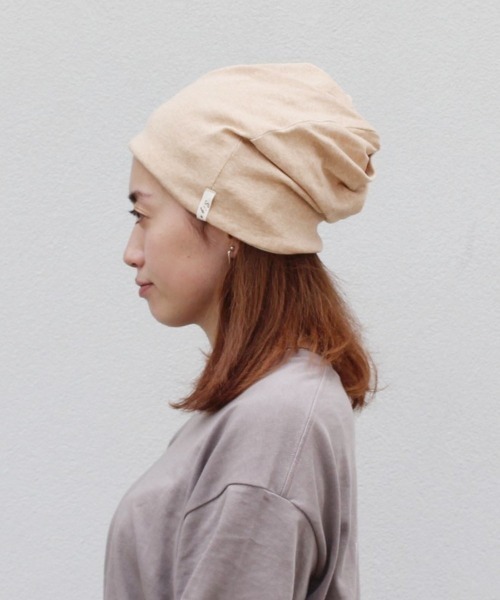 OVERRIDE（オーバーライド）の「オーガニックコットン フライス スクリューワッチ（ニットキャップ/ビーニー・レディース・ブラウン/グレー/ブラック・FREE）」の16枚目の写真