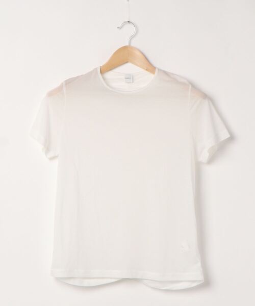 HAKUJI(ハクジ)の「【HAKUJI】Sheer T-shirt(Tシャツ/カットソー・レディース・ホワイト/グリーン・FREE)」の2枚目の写真
