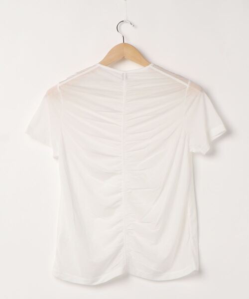 セール】【HAKUJI】Sheer T-shirt（Tシャツ/カットソー