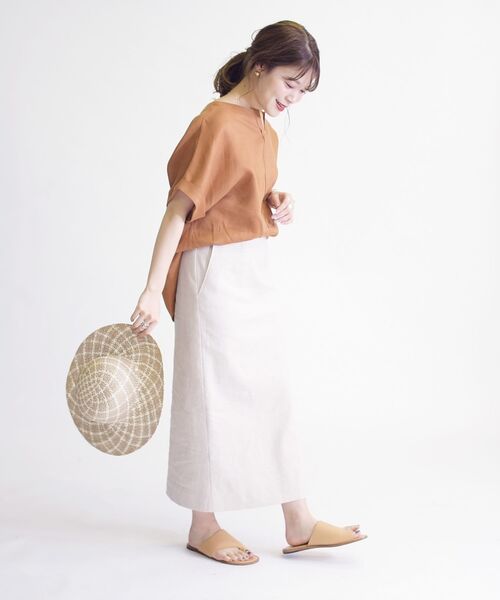SHIPS for women - 新品 SHIPS テレデランリネンドルマンスリーブブラウス ホワイト セール】【WEB限定】〈手洗い可能〉テレデランリネンドルマン