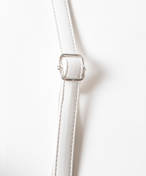 WEGO（ウィゴー）の「WEGO/ハート型ショルダーバッグ（ショルダーバッグ・レディース・ブラック/ホワイト・FREE）」の14枚目の写真