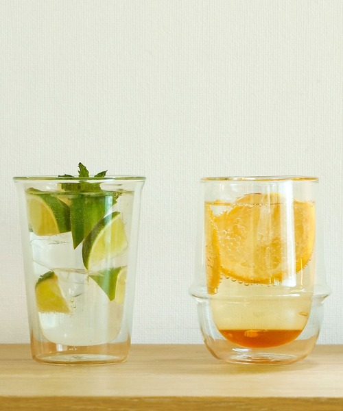 KINTO（キントー）の「KINTO KRONOS キントー ダブルウォール アイスティーグラス コップ クリア 350ml（グラス/マグカップ/タンブラー・レディース・その他・FREE）」の10枚目の写真