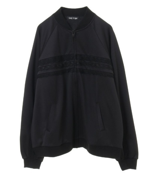 Candy Stripper（キャンディストリッパー）の「MAKE MY DAY JERSEY ブルゾン（ブルゾン・レディース・ブラック/ネイビー・2）」の8枚目の写真