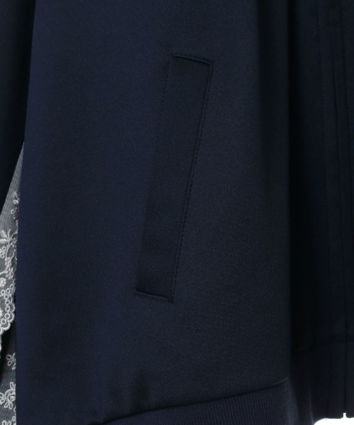 Candy Stripper（キャンディストリッパー）の「MAKE MY DAY JERSEY ブルゾン（ブルゾン・レディース・ブラック/ネイビー・2）」の3枚目の写真