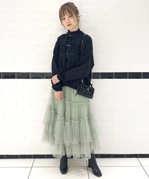 Candy Stripper（キャンディストリッパー）の「MAKE MY DAY JERSEY ブルゾン（ブルゾン・レディース・ブラック/ネイビー・2）」の13枚目の写真