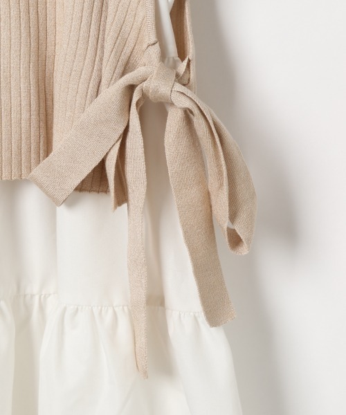 Heather（ヘザー）の「あいねねベストツキチュニック　919063（チュニック・レディース・ピンクベージュ/ブラウン/アイボリー・FREE）」の19枚目の写真