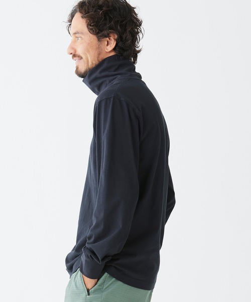 L.L.Bean（エルエルビーン）の「ケアフリー・アンシュリンカブル・タートルネック ジャパン・フィット（Tシャツ/カットソー・メンズ・ヘザーチャコール/ネイビー/ブラック/ホワイト・SMALL/X-LARGE/LARGE/MEDIUM/XX-LARGE）」の16枚目の写真