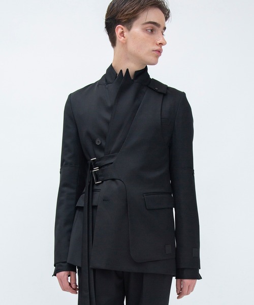 F（エフ）（エフ）の「【F】DESIGHN LAYERED VEST（ベスト・メンズ・ブラック・1/2）」の8枚目の写真