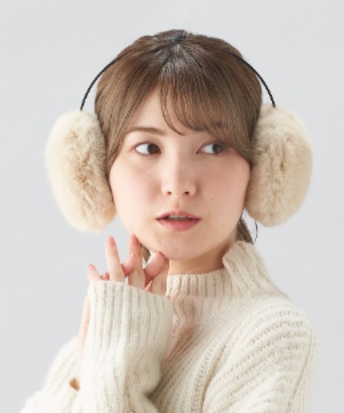 ★Celine★もこもこイヤーマフ/シアリング セール】イヤーマフラー ”ふわふわ もこもこ”（イヤーマフ