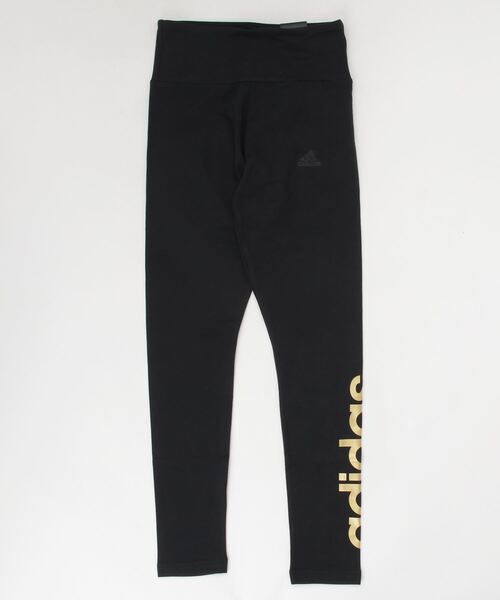 adidas★ウエスト ロゴバンド☆フィットネス☆レギンス セール】エッセンシャルズ ハイウエスト ロゴ レギンス