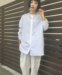 GAP | バンドカラーシャツ(シャツ/ブラウス)