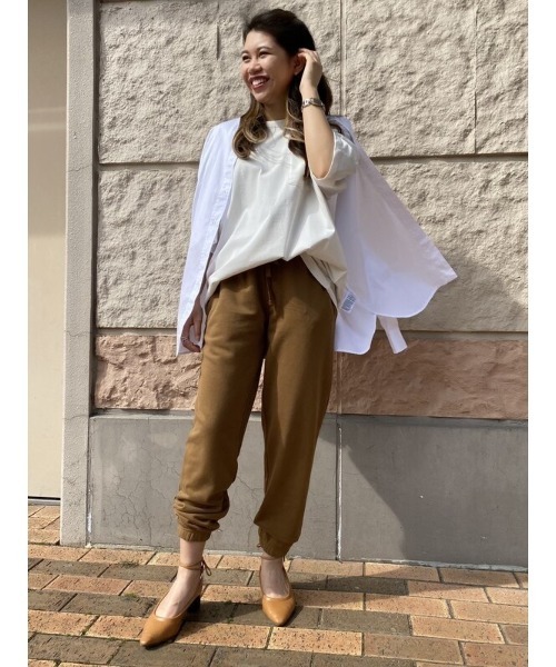 GAP（ギャップ）の「バンドカラーシャツ（シャツ/ブラウス・レディース・ミント/ベージュ/ホワイト・L/XS/M/XXS/S）」の11枚目の写真