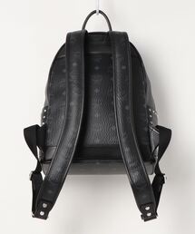 MCM ブラック バックパック スタッズ付き Amazon.co.jp: MCM ヴィセトス スタッズ リュックサック バック
