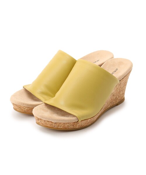 DRESKIP(ドレスキップ)の「◆やわらか素材まが~るサンダル(サンダル・レディース・ブラック/アイボリー/こしょう色系・35/45)」の1枚目の写真