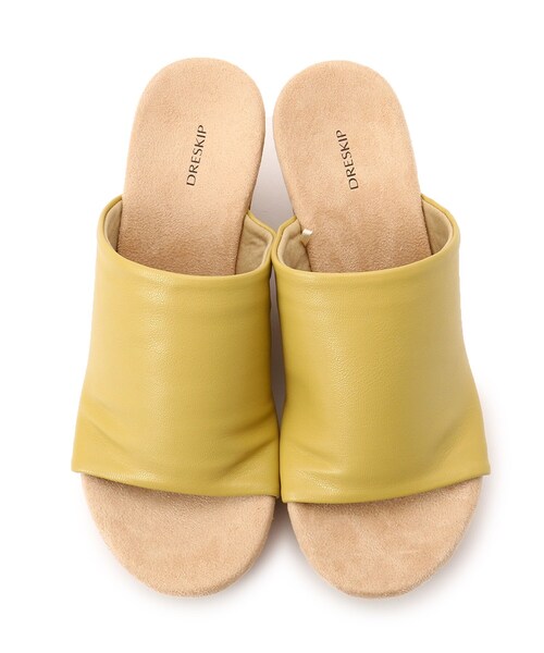 DRESKIP(ドレスキップ)の「◆やわらか素材まが~るサンダル(サンダル・レディース・ブラック/アイボリー/こしょう色系・35/45)」の6枚目の写真