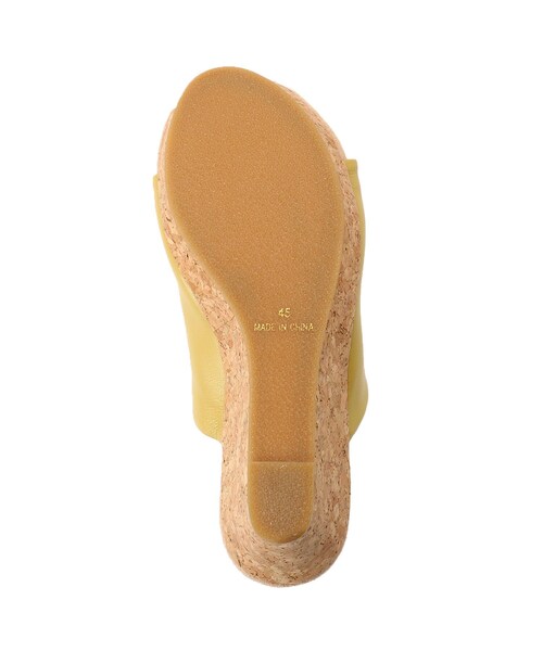 DRESKIP(ドレスキップ)の「◆やわらか素材まが~るサンダル(サンダル・レディース・ブラック/アイボリー/こしょう色系・35/45)」の7枚目の写真