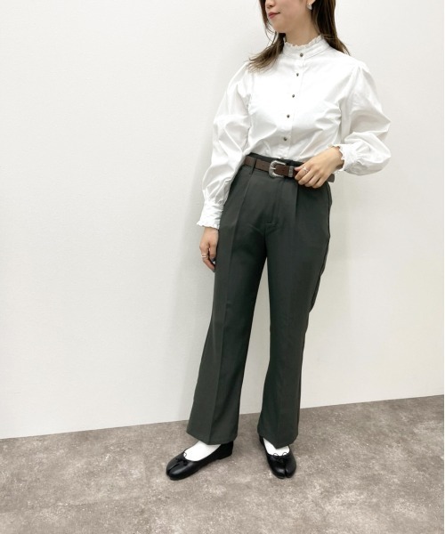 apres jour mignon（アプレジュールミニョン）の「アソートハイネックブラウス【ZOZOTOWN限定アイテム】（シャツ/ブラウス・レディース・アイボリー/ブラック/オフホワイト・フリー/X-LARGE）」の8枚目の写真