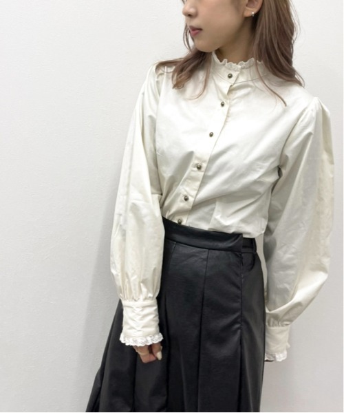 apres jour mignon（アプレジュールミニョン）の「アソートハイネックブラウス【ZOZOTOWN限定アイテム】（シャツ/ブラウス・レディース・アイボリー/ブラック/オフホワイト・フリー/X-LARGE）」の11枚目の写真