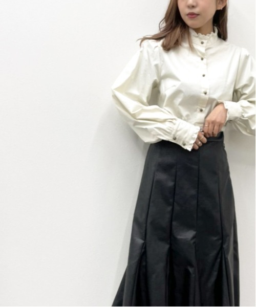 apres jour mignon（アプレジュールミニョン）の「アソートハイネックブラウス【ZOZOTOWN限定アイテム】（シャツ/ブラウス・レディース・アイボリー/ブラック/オフホワイト・フリー/X-LARGE）」の12枚目の写真