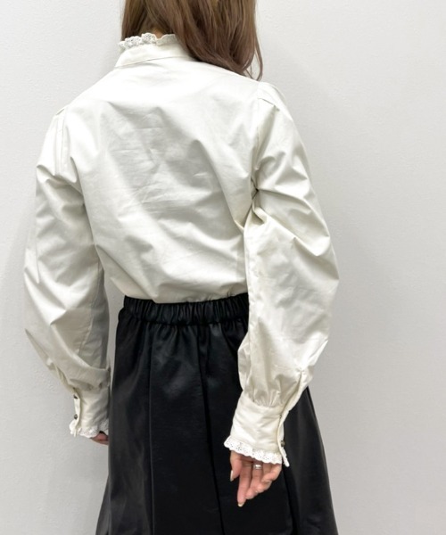 apres jour mignon（アプレジュールミニョン）の「アソートハイネックブラウス【ZOZOTOWN限定アイテム】（シャツ/ブラウス・レディース・アイボリー/ブラック/オフホワイト・フリー/X-LARGE）」の14枚目の写真