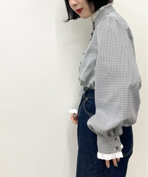 apres jour mignon（アプレジュールミニョン）の「アソートハイネックブラウス【ZOZOTOWN限定アイテム】（シャツ/ブラウス・レディース・アイボリー/ブラック/オフホワイト・フリー/X-LARGE）」の20枚目の写真